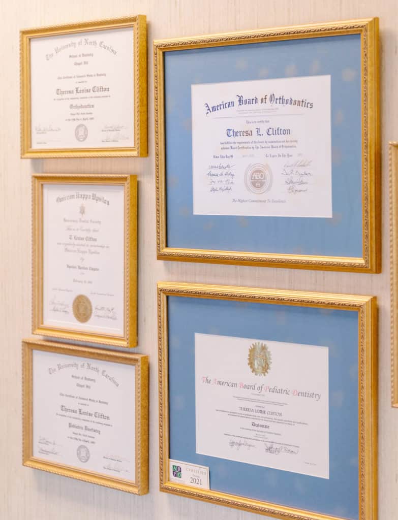 View of the team and doctors degrees