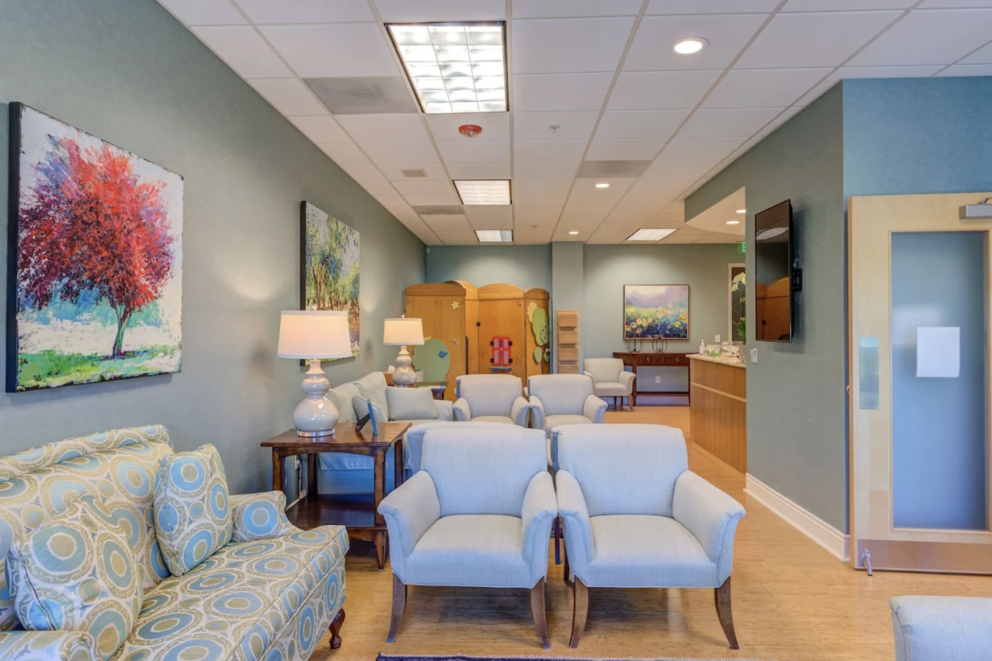 Dentist office lobby chairs